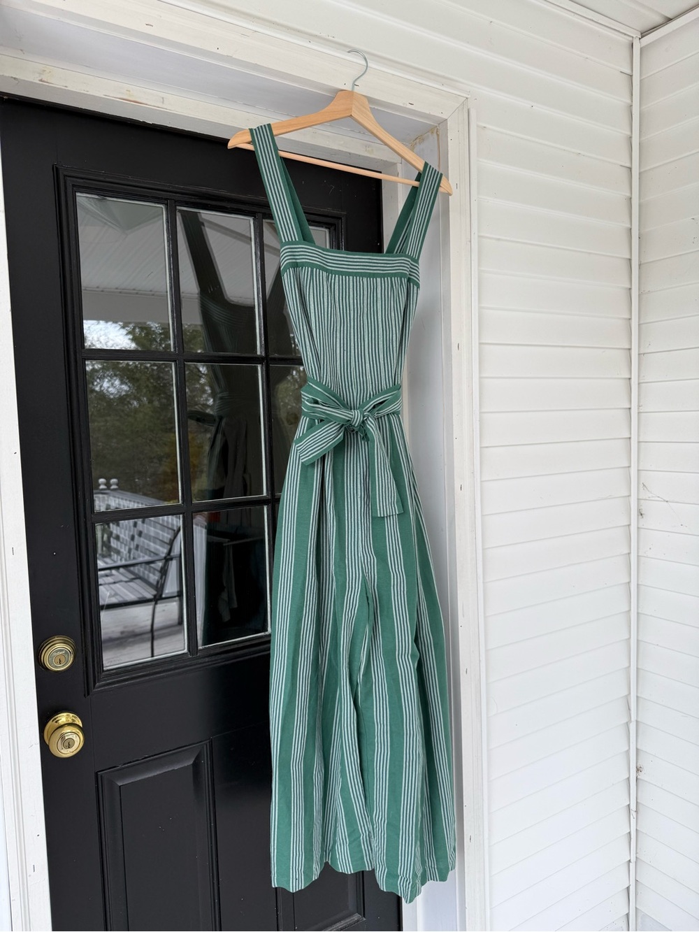 Green Striped Payal Pratap Jumpsuit